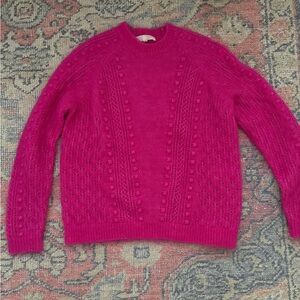 Sezane Pink Sweater